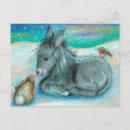 Search for donkey christmas cards Vintage