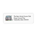 Search for camper return address labels Whimsical