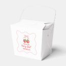 Search for strawberry favor boxes Plaid