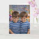 Search for boy twin birthday cards Fun