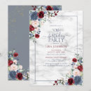 Search for blue and gold 50th birthday invitations Fifty
