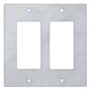 Search for natural stone light switch covers White marble