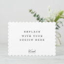 Search for scalloped edge invitations Trendy