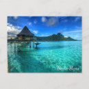 Search for bora bora postcards South pacific