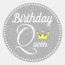 Search for cute birthday queen stickers Crown