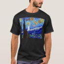 Search for famous painting tshirts Starry night