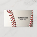 Search for baseball business cards trainer