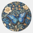 Search for blue butterfly stickers Nature