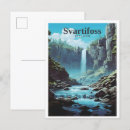 Search for vintage iceland postcards Waterfall