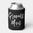Search for groomsmen can coolers Black