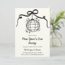 Search for disco new years party invitations 2026