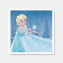 Search for frozen napkins Elsa the snow queen