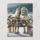 Search for horse postcards Snow