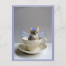Search for blue cat postcards Kitten