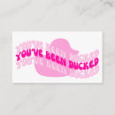 Search for duck business cards Pink