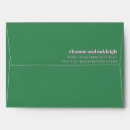 Search for pink wedding envelopes Unique