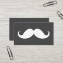 Search for mustache business cards simple