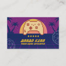 Search for video game business cards Computer