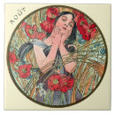 Search for alphonse mucha tiles For her