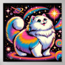 Search for space cat posters Kitten