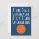 Search for coach thank you cards Best coach ever