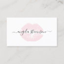 Search for light pink business cards Beauty