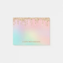Search for glitter post it notes Rainbow