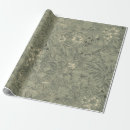 Search for vintage botanical wrapping paper Rustic