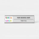 Search for office door with logo name plates Company