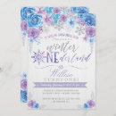 Search for winter wonderland 1st birthday invitations First