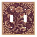 Search for burgundy light switch covers William morris