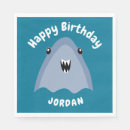 Search for shark napkins Ocean