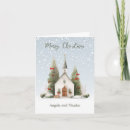 Search for church christmas cards Winter