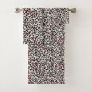 Search for leopard print bath towels Pink