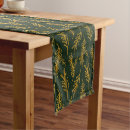 Search for green leaves table runners Elegant