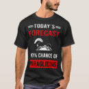Search for paragliding tshirts Parachutist