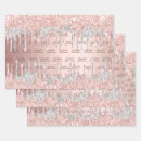 Search for rose gold wrapping paper Pink