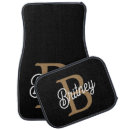 Search for monogrammed car floor mats Gold