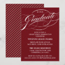Search for maroon graduation invitations Calligraphy