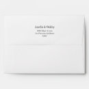 Search for unique envelopes Minimalist