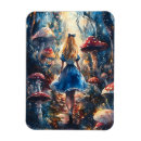 Search for alice in wonderland magnets Whimsical