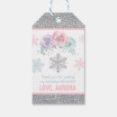 Search for winter onederland favor tags Thank you tag