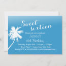 Search for teen beach party invitations Tropical