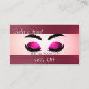 Search for eyelash extension referral cards Beauty