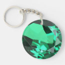 Search for birthstone keychains Emerald