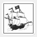 Search for crossbones square stickers jolly roger