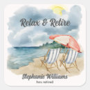 Search for retirement stickers Watercolor