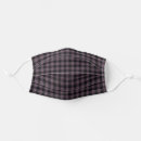 Search for plaid face masks retro