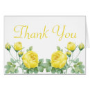 Search for yellow roses thank you cards Floral