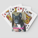 Search for bulldog playing cards French